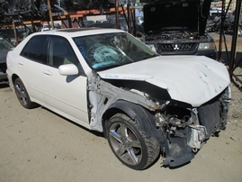 2001 LEXUS IS300 PEARL WHITE 3.0L AT Z16275